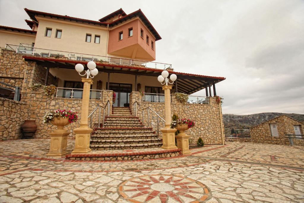 Nestorion Afkos Grammos Boutique Hotel Resort מראה חיצוני תמונה